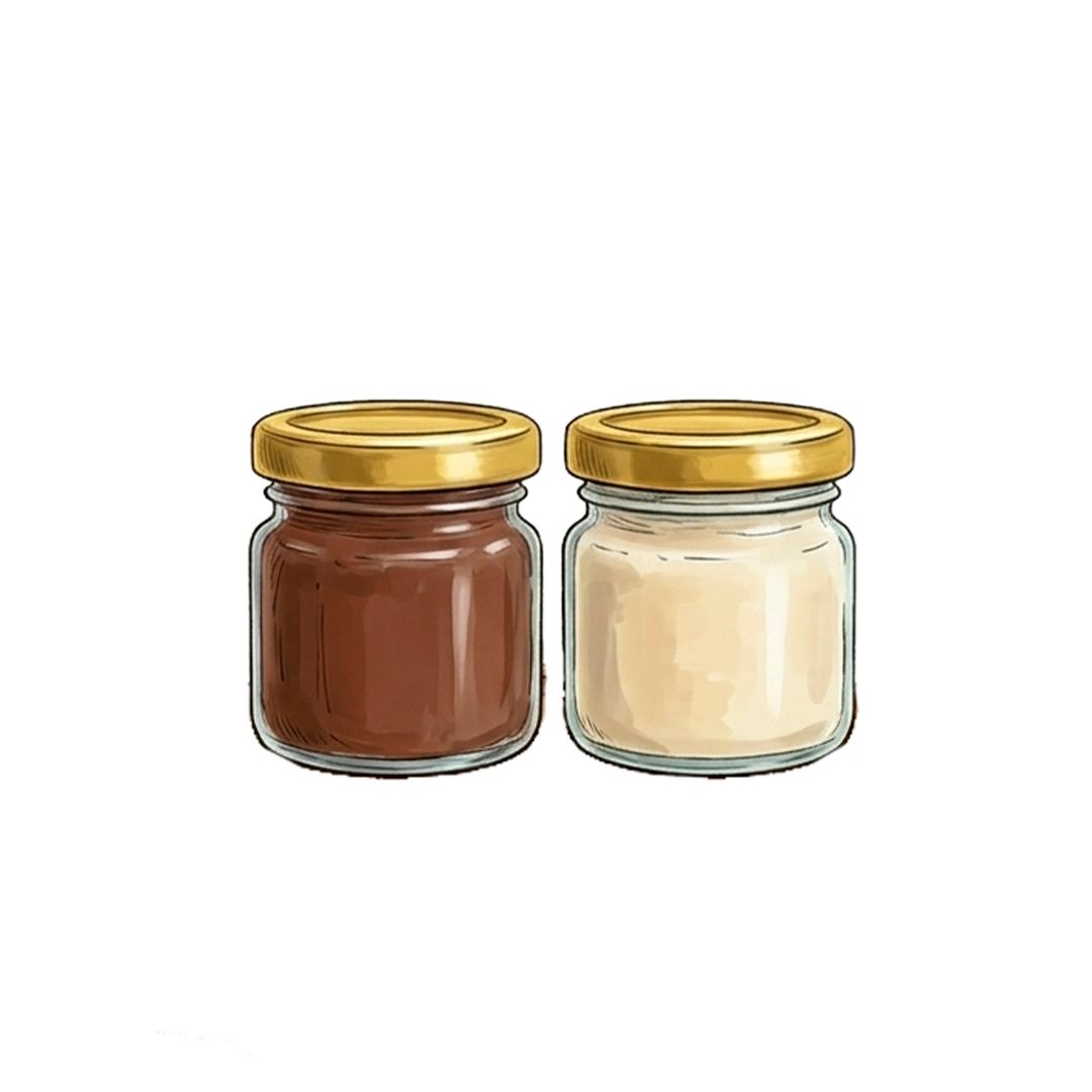 Brigadeiro in the jar