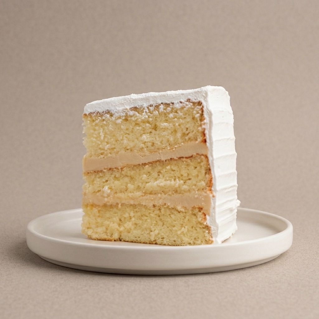 Classic White Brigadeiro Cake